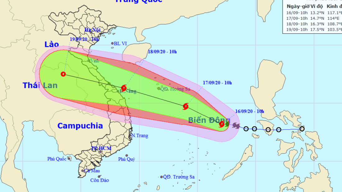 Lên kế hoạch sơ tán nửa triệu dân tránh bão Noul