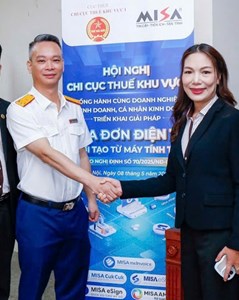 MISA đồng hành cùng Chi Cục Thuế Khu vực 1 triển khai hóa đơn điện tử từ máy tính tiền dành cho hộ kinh doanh