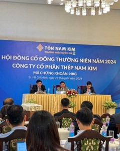 ĐHĐCĐ Thép Nam Kim (NKG): Kế hoạch tổng doanh thu 21.000 tỷ đồng, huy động vốn để xây dựng nhà máy mới