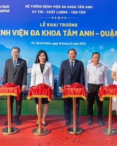 Hệ thống Bệnh viện Đa khoa Tâm Anh khai trương bệnh viện đa khoa hiện đại tại Quận 8, TP.HCM