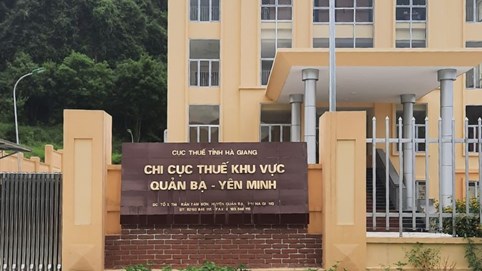 Phong tỏa hàng loạt tài khoản doanh nghiệp nợ thuế trên địa bàn tỉnh Hà Giang
