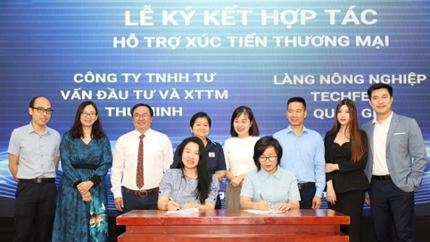 Công ty TNHH Tư vấn đầu tư Thu Minh ký kết hợp tác hỗ trợ xúc tiến thương mại cho sản phẩm nông sản Việt Nam