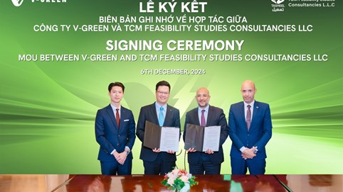 V-GREEN và Prime Group ký MoU phát triển 100.000 trạm sạc xe điện VinFast tại Indonesia