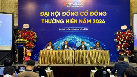 ĐHĐCĐ 2024 VietABank (VAB): Tăng vốn điều lệ thêm 2.106 tỷ đồng, chia cổ tức 39%
