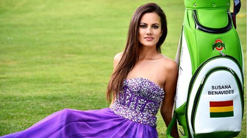 Nữ golf thủ "đốt mắt" nam giới - Kỳ 20: Susana Benavides - golfer duy nhất của Bolivia dành vé tham dự giải LPGA