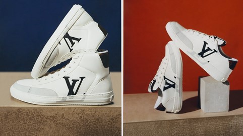 Nhà mốt Louis Vuitton trình làng sản phẩm giày thể thao làm từ ngô, giá hơn 1000 USD