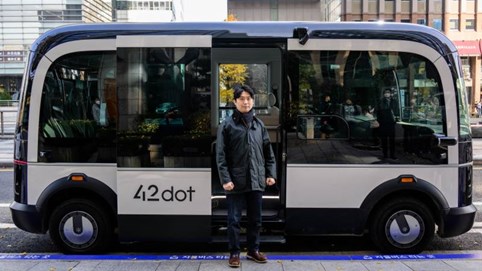 Hàn Quốc thử nghiệm xe buýt tự lái tại thủ đô