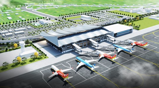 Hơn 1.800 tỷ đồng được đầu tư để nâng cấp sân bay Đồng Hới