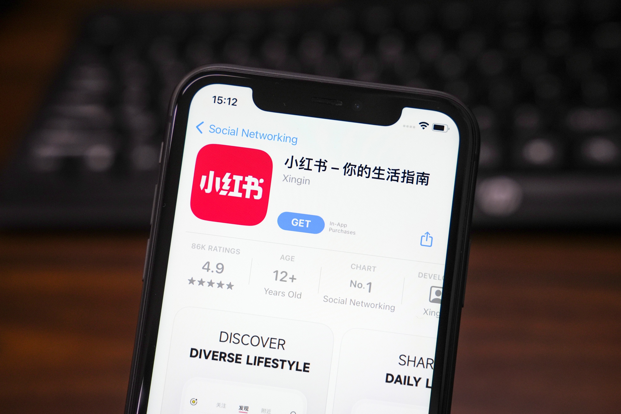 Ứng dụng RedNote đang trở th&agrave;nh ứng dụng được tải xuống nhiều nhất tại App Store Mỹ.