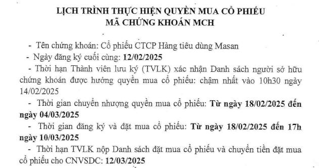 Cổ đ&#244;ng Masan Consumer (MCH) th&#244;ng qua hủy đăng k&#253; giao dịch UPCOM, quyết t&#226;m ni&#234;m yết tr&#234;n s&#224;n HOSE - Ảnh 2