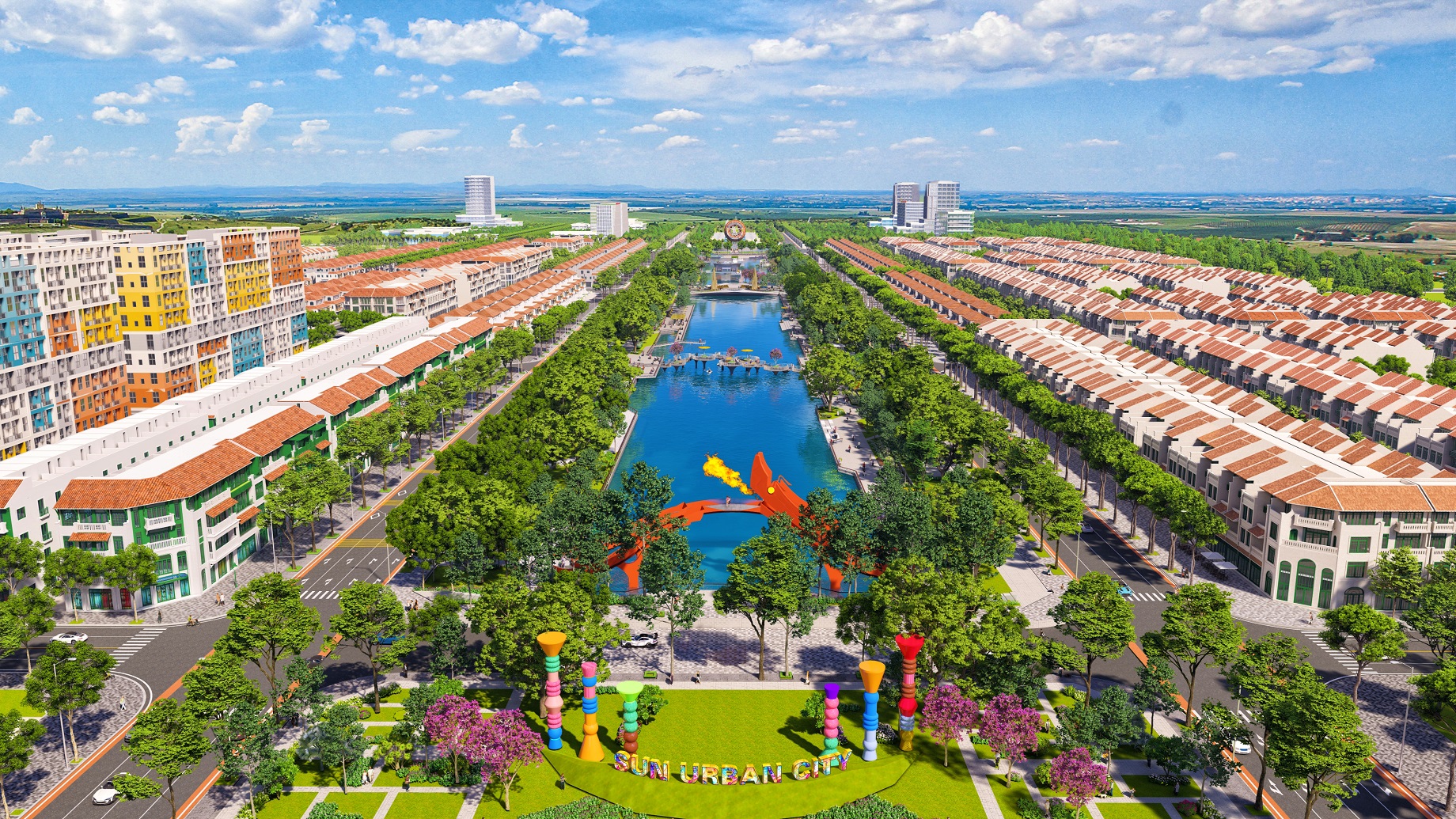 Đô thị nghỉ dưỡng Sun Urban City góp phần đưa Phủ Lý thành “tọa độ” sôi động bậc nhất phía Nam Thủ đô (Ảnh phối cảnh minh họa: Sun Property) Đô thị nghỉ dưỡng Sun Urban City góp phần đưa Phủ Lý thành “tọa độ” sôi động bậc nhất phía Nam Thủ đô (Ảnh phối cảnh minh họa: Sun Property) 