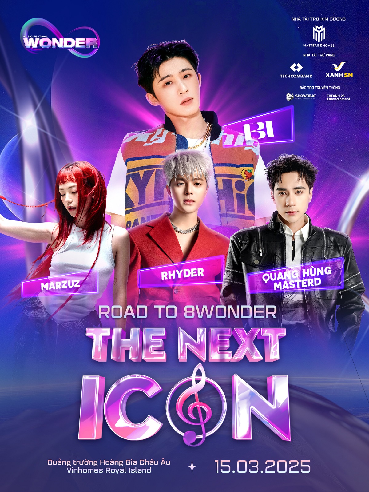 Road to 8Wonder - The Next Icon hứa hẹn sẽ khiến Vinhomes Royal Island b&ugrave;ng nổ &nbsp;