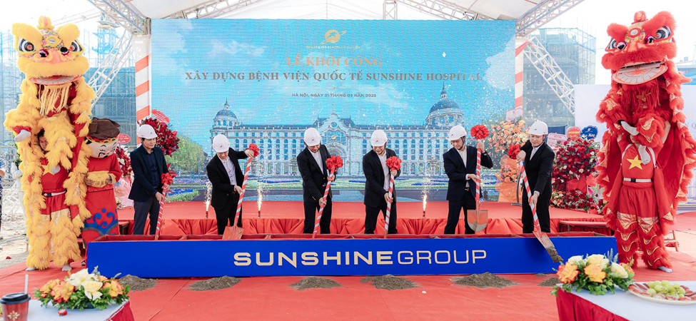 Sunshine Group khởi c&#244;ng x&#226;y dựng bệnh viện quốc tế tại dự &#225;n Noble Palace Tay Thang Long - Ảnh 1