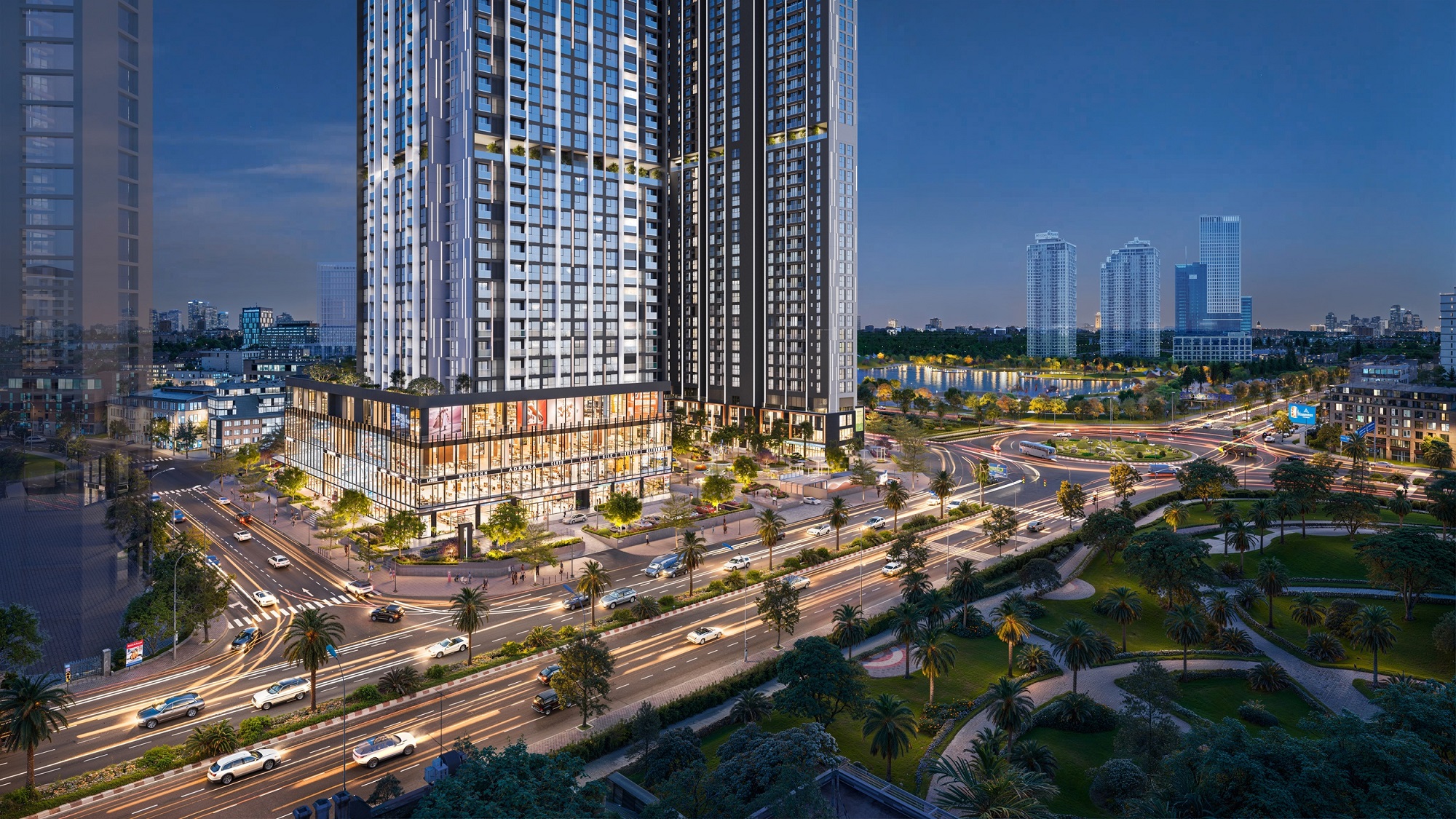 Trung tâm thương mại cùng shop apartment sôi động tại The Matrix One Premium Trung tâm thương mại cùng shop apartment sôi động tại The Matrix One Premium 