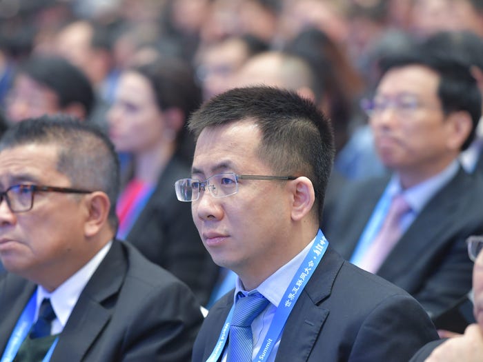 Người s&aacute;ng lập v&agrave; CEO ByteDance Zhang Yiming