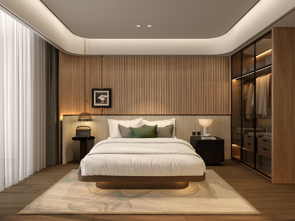 Thiết kế nội thất căn hộ sang trọng, đề cao tính thẩm mỹ (Ảnh minh họa: Sun Property) Thiết kế nội thất căn hộ sang trọng, đề cao tính thẩm mỹ (Ảnh minh họa: Sun Property)