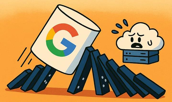 Từ một lỗi null pointer sơ đẳng, cả hệ thống của Google và các đối tác đã gặp sự cố theo dây chuyền domino Từ một lỗi null pointer sơ đẳng, cả hệ thống của Google và các đối tác đã gặp sự cố theo dây chuyền domino