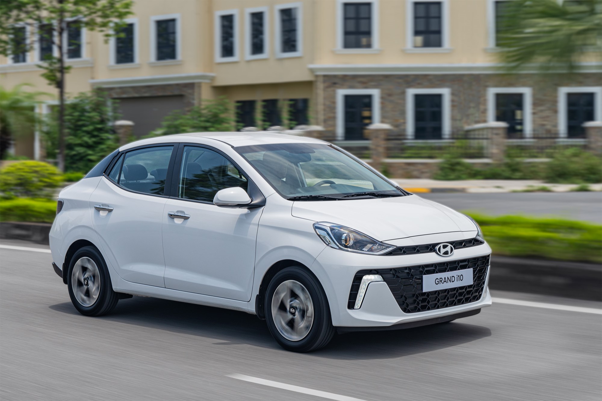 &nbsp;Mẫu xe Hyundai Grand i10 mới.(Ảnh:&nbsp;TC Motor). &nbsp;