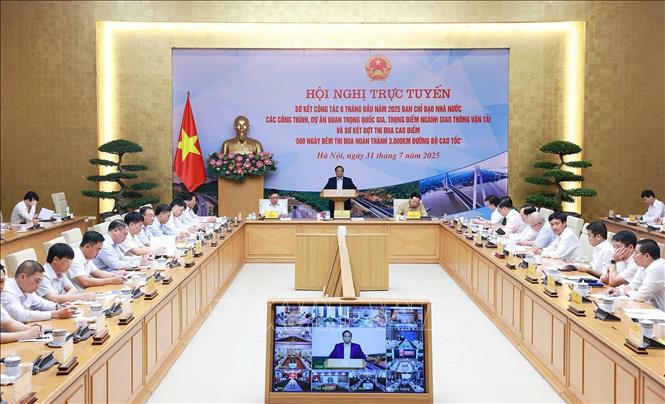 Thủ tướng Phạm Minh Chính chủ trì hội nghị. Ảnh: Dương Giang/TTXVN Thủ tướng Phạm Minh Chính chủ trì hội nghị. Ảnh: Dương Giang/TTXVN