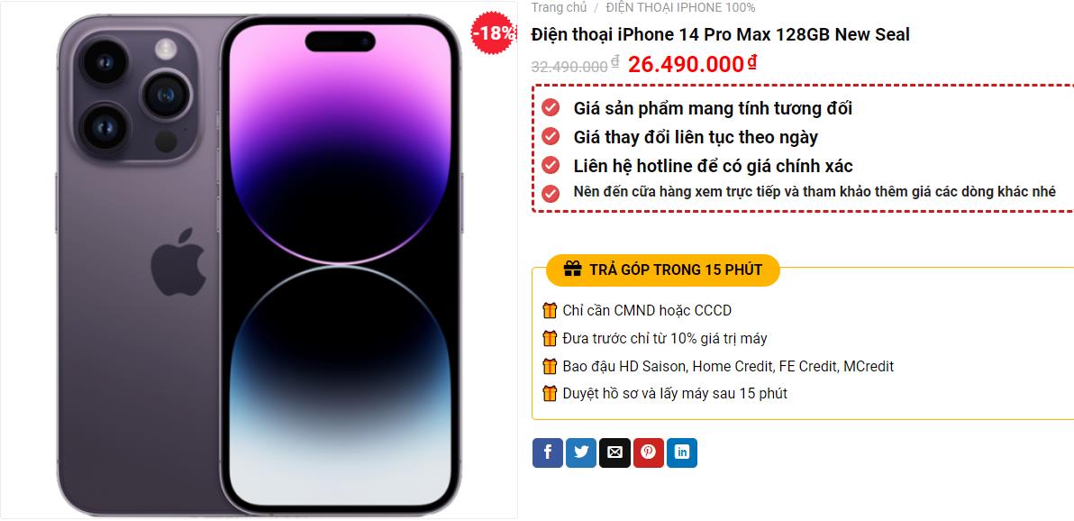 Kh&#244;ng phải v&#236; rẻ hơn 16 Pro Max đến 10 triệu, đ&#226;y mới l&#224; l&#253; do người Việt săn l&#249;ng mẫu iPhone đẹp đỉnh n&#224;y - Ảnh 1