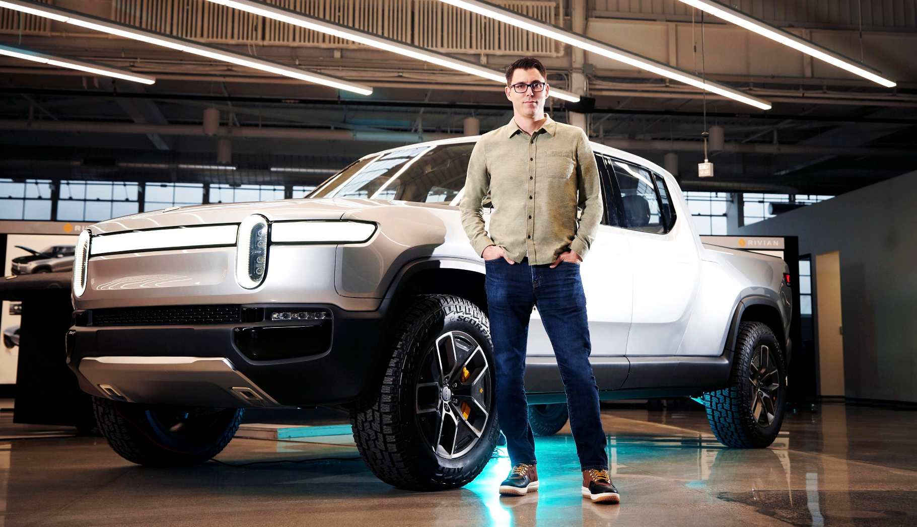 CEO Rivian, RJ Scaringe.