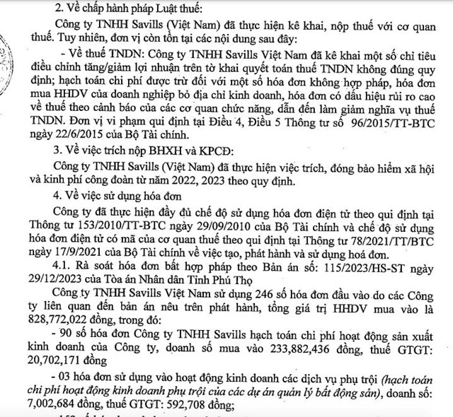 &#39;Nổi danh&#39; tr&#234;n thị trường tư vấn BĐS, Savills Việt Nam l&#224;m ăn ra sao trước khi Cục Thuế TP. H&#224; Nội chỉ ra nhiều tồn tại li&#234;n quan đến thuế? - Ảnh 1
