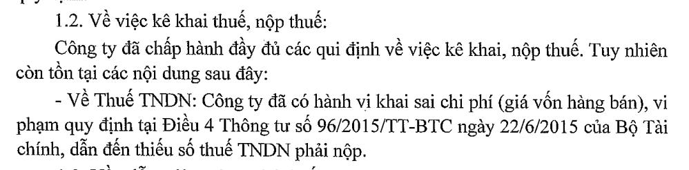 C&#244;ng ty TNHH Chiyoda Intergre Việt Nam bị phạt, truy thu thuế gần 280 triệu đồng - Ảnh 2