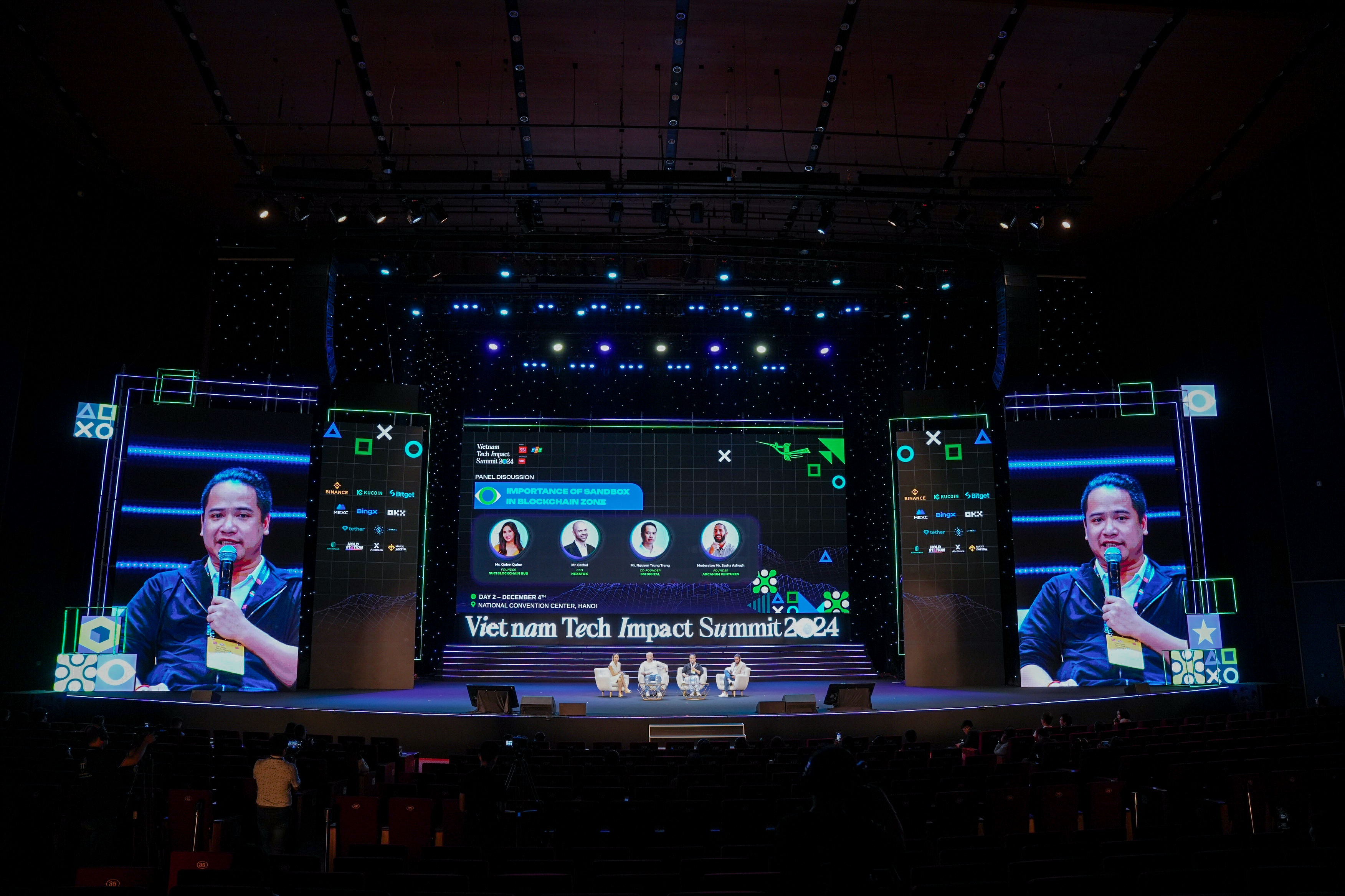 Vietnam Tech Impact Summit 2024 (VTIS) là sự kiện công nghệ quy mô lớn bậc nhất Việt Nam, do SSI Digital tổ chức kết nối các chuyên gia và doanh nghiệp trong lĩnh vực như AI, Fintech, Blockchain và Game. Vietnam Tech Impact Summit 2024 (VTIS) là sự kiện công nghệ quy mô lớn bậc nhất Việt Nam, do SSI Digital tổ chức kết nối các chuyên gia và doanh nghiệp trong lĩnh vực như AI, Fintech, Blockchain và Game.