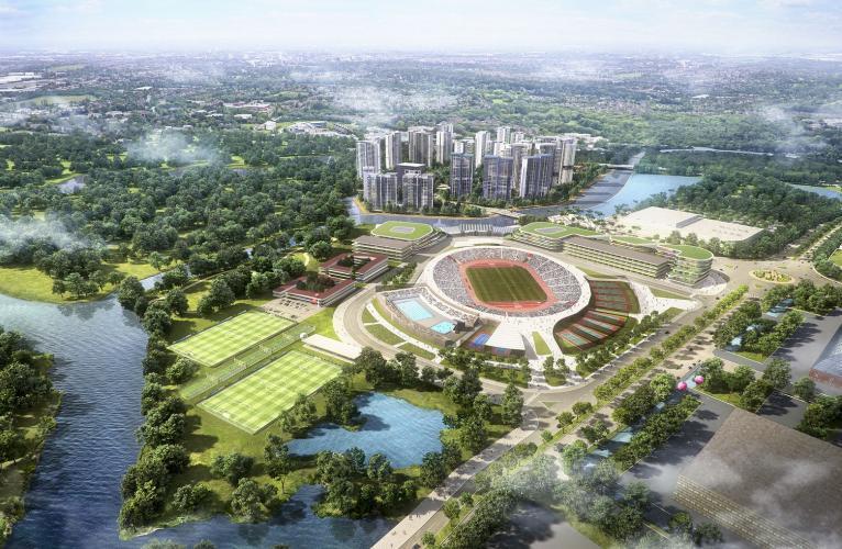 Dự &aacute;n Saigon Sports City.