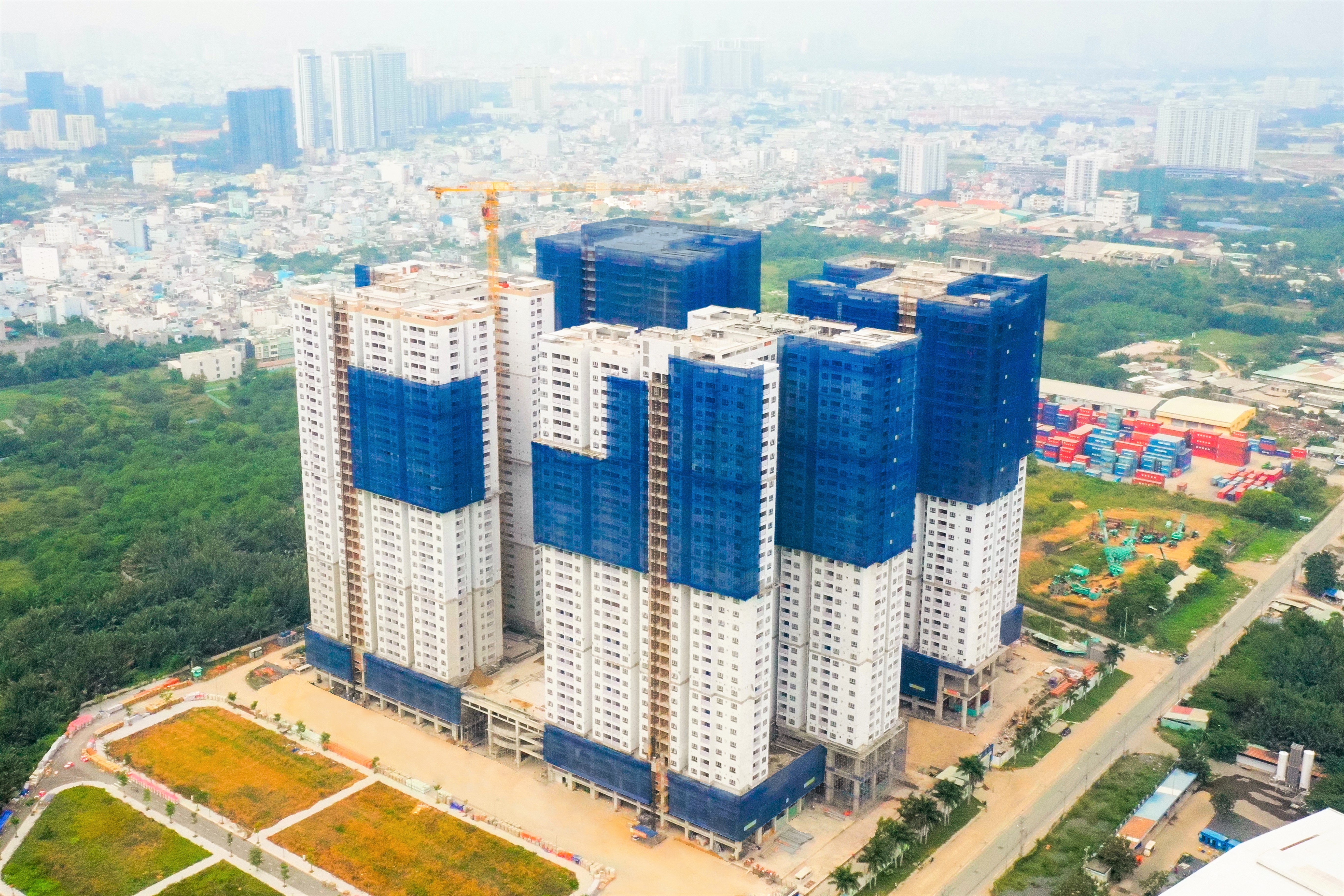 Dự &aacute;n Q7 Saigon Riverside Complex th&aacute;ng 12/2021 do Hưng Thịnh Incons l&agrave;m tổng thầu thi c&ocirc;ng &nbsp;