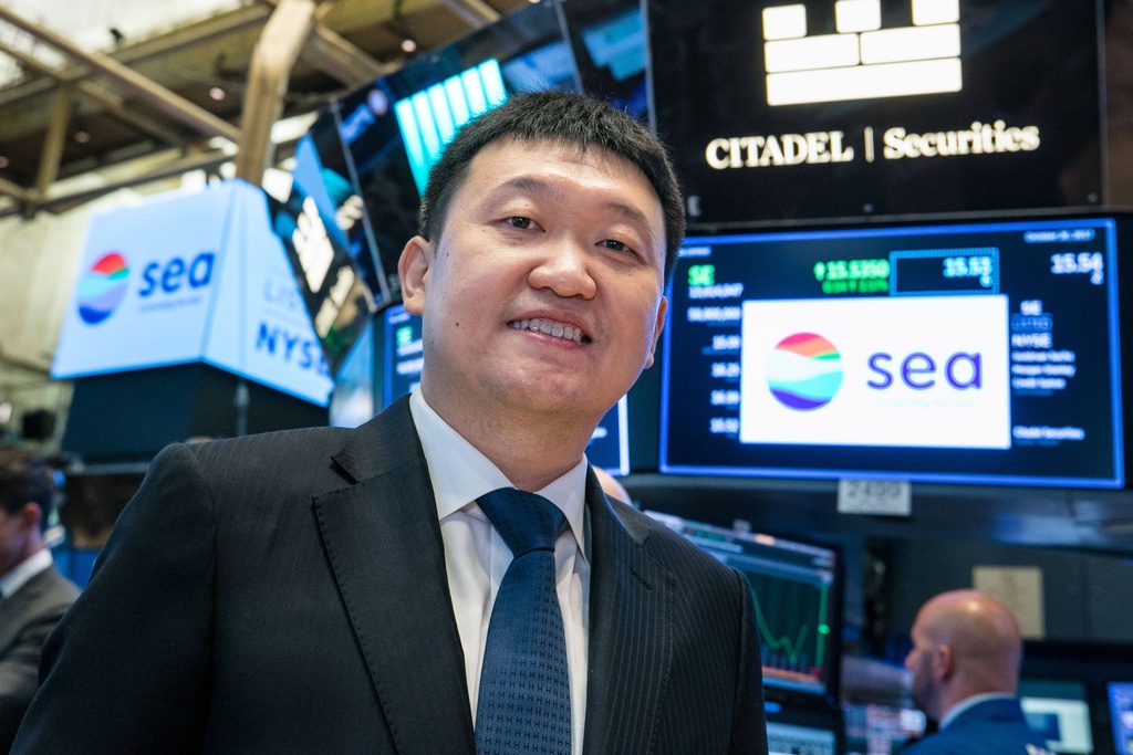 Forrest Li, CEO của Sea Ltd. Forrest Li, CEO của Sea Ltd.