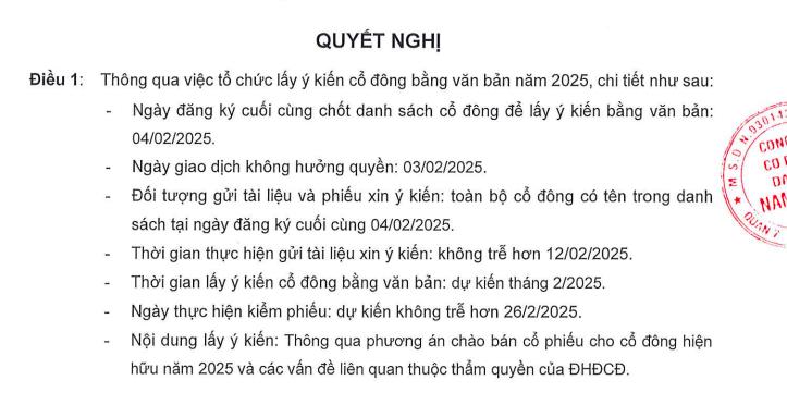 Đầu tư Nam Long (NLG) muốn ch&#224;o b&#225;n cổ phiếu cho cổ đ&#244;ng hiện hữu - Ảnh 1