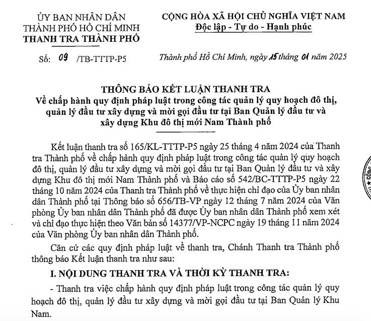 Chủ đầu tư Khu đ&#244; thị Ph&#250; Mỹ Hưng d&#237;nh h&#224;ng loạt sai phạm - Ảnh 1