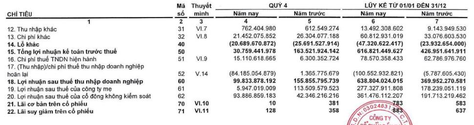 Đầu tư Hạ tầng Kỹ thuật TP.HCM (CII) b&#225;o l&#227;i r&#242;ng 2024 tăng 56% - Ảnh 2