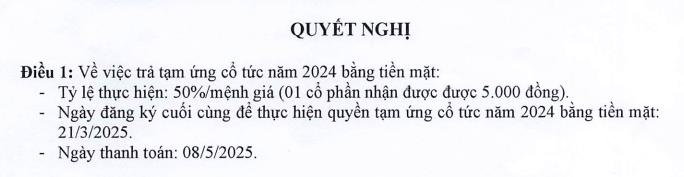 Cổ đ&#244;ng của Thực phẩm Cholimex (CMF) sắp nhận hơn 40 tỷ đồng tiền trả cổ tức - Ảnh 1