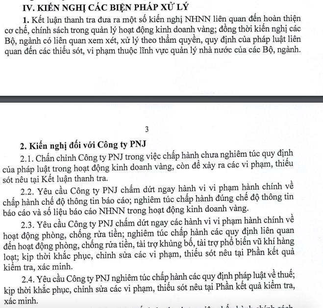 Vàng bạc đá quý Phú Nhuận (PNJ) bị chuyển hồ sơ sang Bộ Công an điều tra vi phạm trong kinh doanh vàng - Ảnh 3 Vàng bạc đá quý Phú Nhuận (PNJ) bị chuyển hồ sơ sang Bộ Công an điều tra vi phạm trong kinh doanh vàng - Ảnh 3