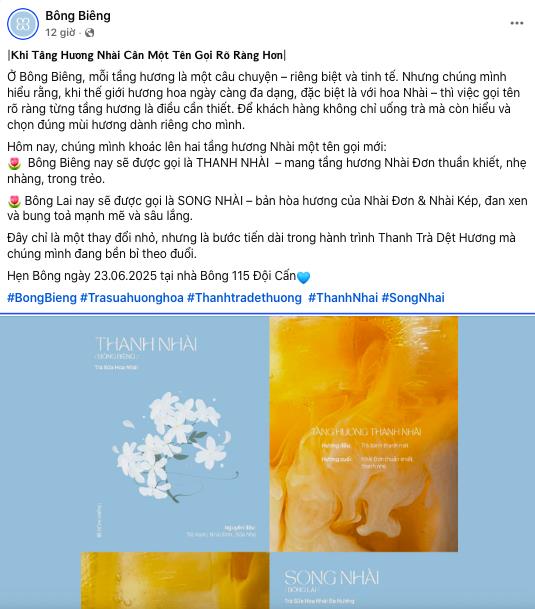 Trà sữa Bông Biêng dừng bán thật hay 'nước đi content' của thương hiệu F&B? - Ảnh 2 Trà sữa Bông Biêng dừng bán thật hay 'nước đi content' của thương hiệu F&B? - Ảnh 2