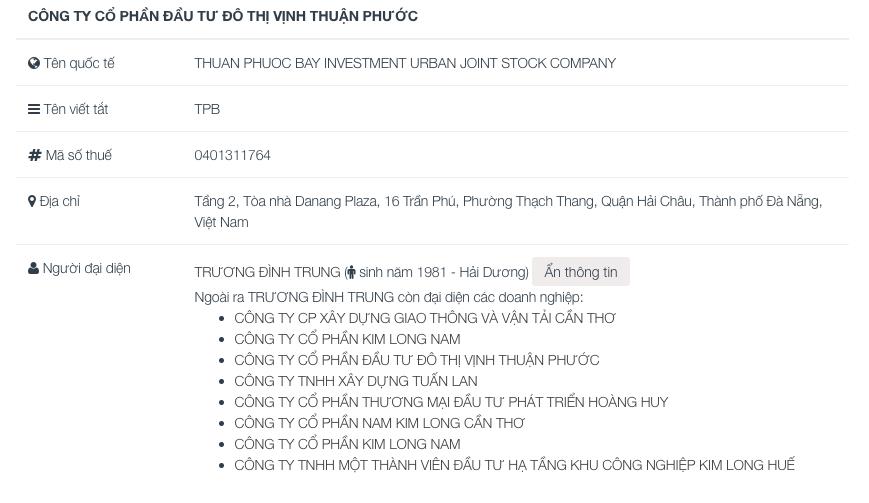 &#39;H&#233; lộ&#39; &#244;ng chủ đứng sau doanh nghiệp sau sự &#225;n si&#234;u đ&#244; thị lấn biển Thuận Phước – Đ&#224; Nẵng trị gi&#225; gần 11.500 tỷ đồng - Ảnh 2