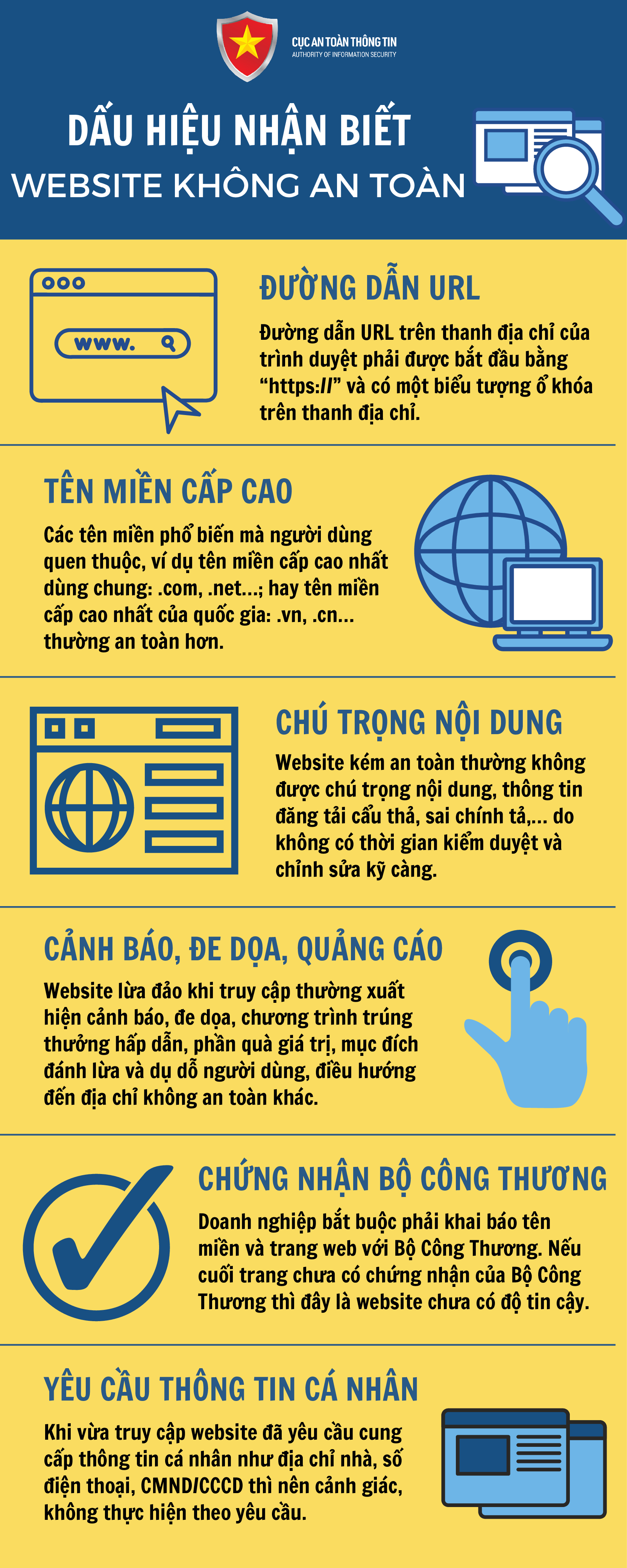 Những dấu hiệu nhận biết website kh&#244;ng an to&#224;n - Ảnh 1