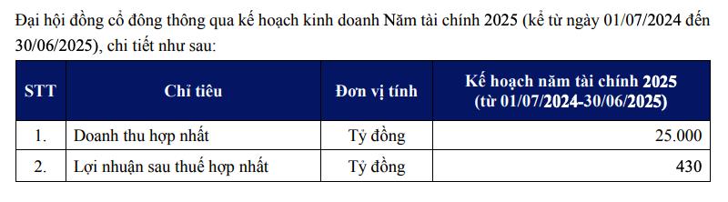 Coteccons (CTD) đặt mục ti&#234;u lợi nhuận 430 tỷ đồng năm t&#224;i ch&#237;nh 2025, tăng gấp đ&#244;i th&#249; lao cho l&#227;nh đạo  - Ảnh 3