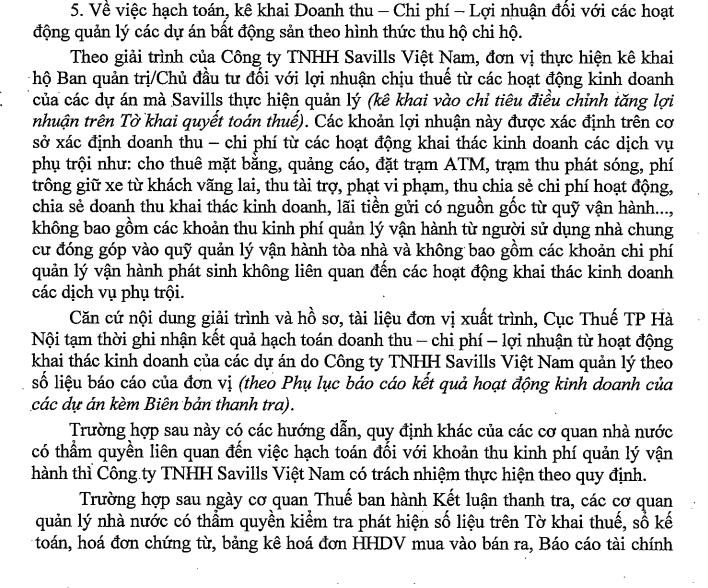 Sai phạm về thuế, C&#244;ng ty TNHH Savills (Việt Nam) bị phạt h&#224;ng trăm triệu đồng  - Ảnh 3