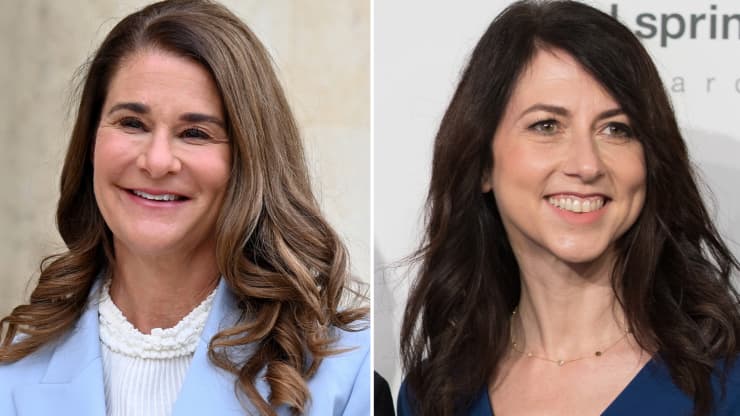 MacKenzie Scott và Melinda French Gates gần đây đã hợp tác để tổ chức một cuộc thi tìm biện pháp đẩy mạnh nữ quyền, với giải thưởng lên tới 40 triệu USD. Ảnh: Businesstoday MacKenzie Scott và Melinda French Gates gần đây đã hợp tác để tổ chức một cuộc thi tìm biện pháp đẩy mạnh nữ quyền, với giải thưởng lên tới 40 triệu USD. Ảnh: Businesstoday