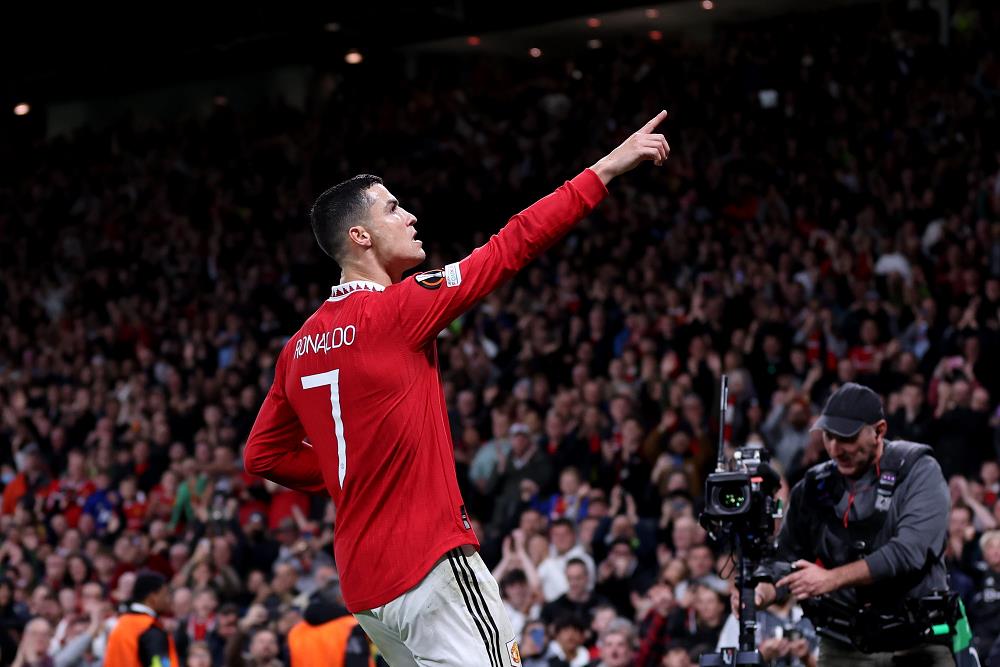 Ronaldo hiện không còn là cầu thủ Manchester United. Ảnh: Naomi Baker. Ronaldo hiện không còn là cầu thủ Manchester United. Ảnh: Naomi Baker.