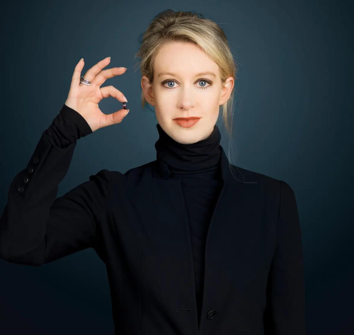 Elizabeth Holmes. Ảnh:&nbsp;Theranos.