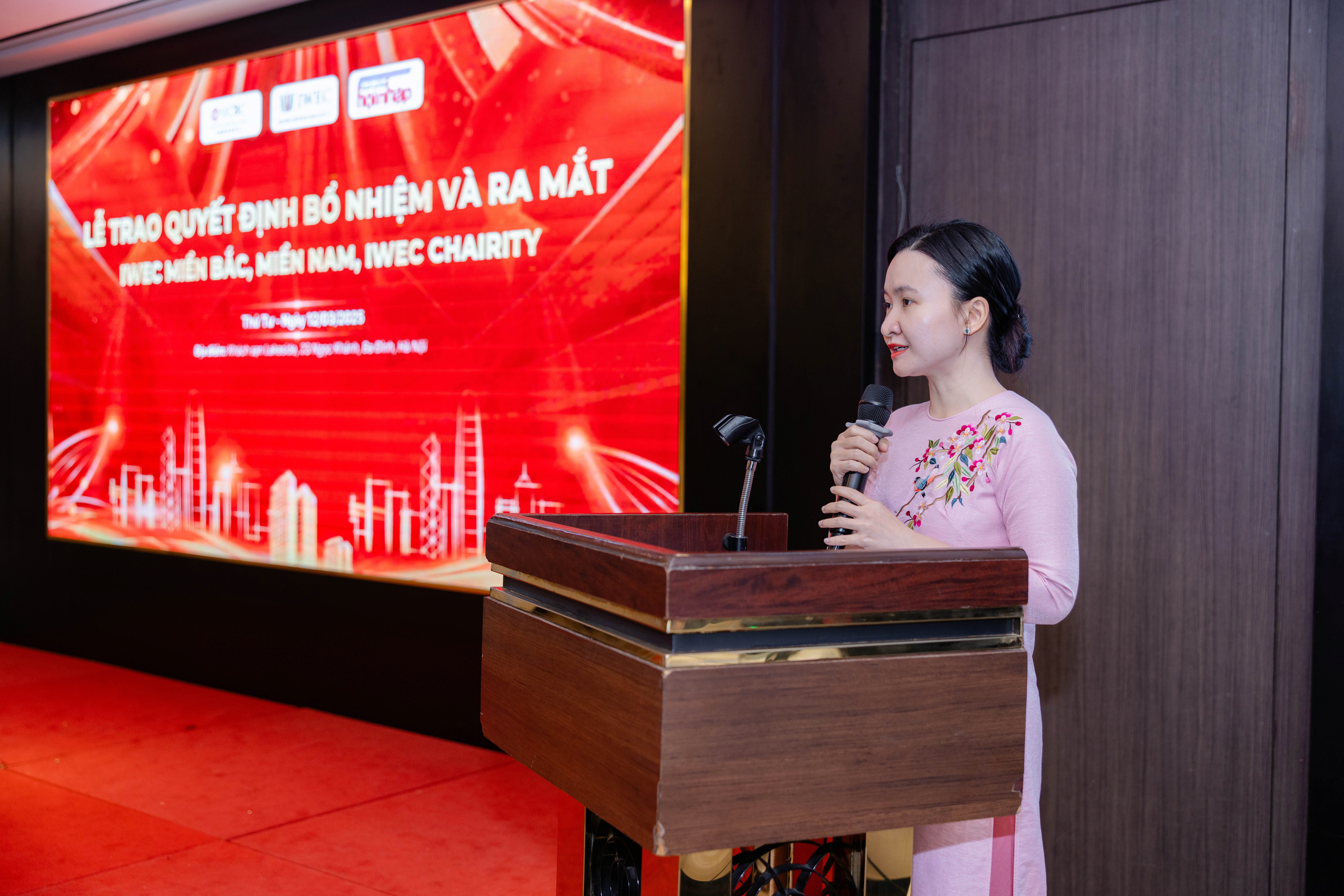 B&agrave; Tuệ An - Chủ tịch IWEC Charity.