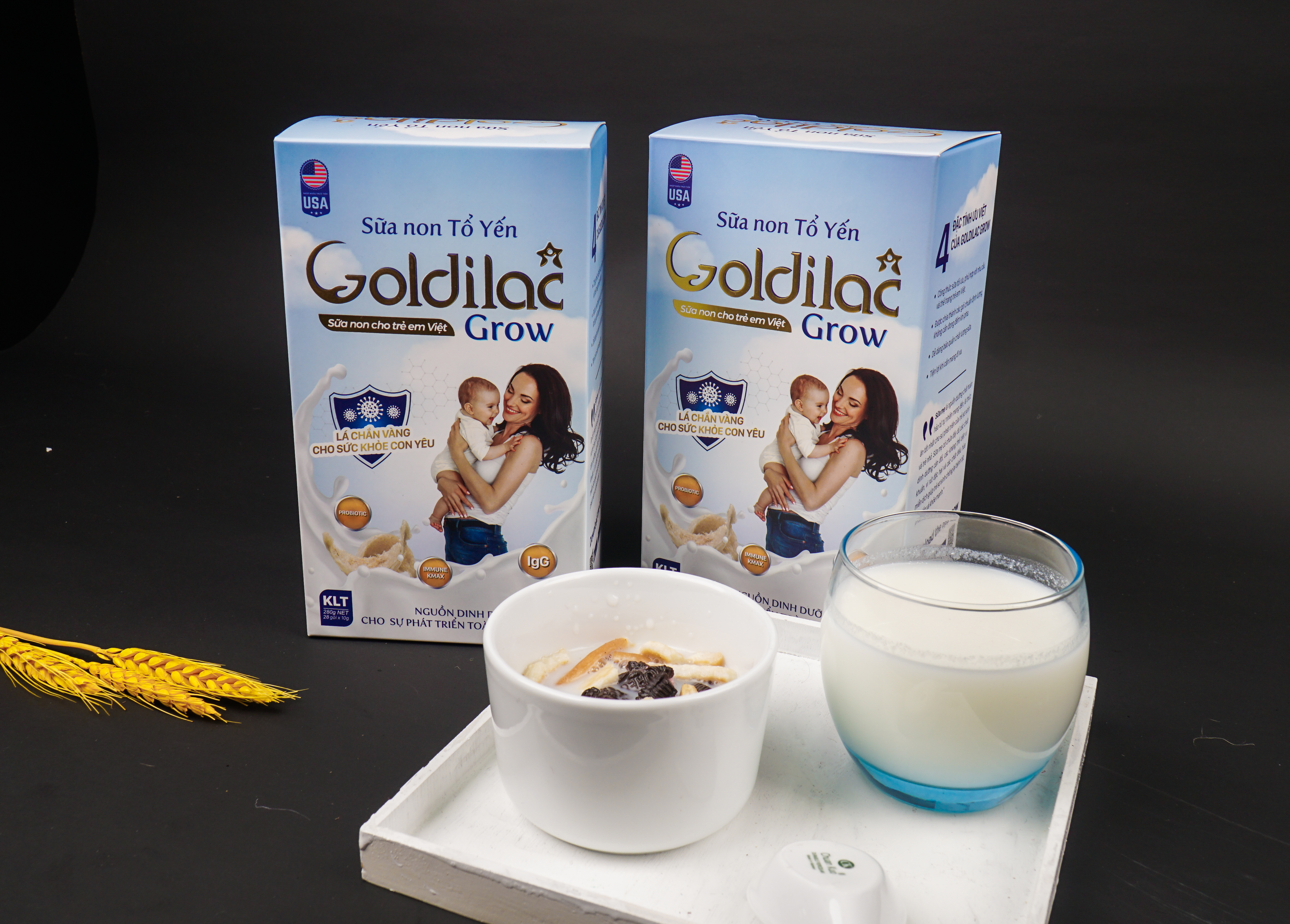 Sữa non tổ yến Goldilac Grow –&#160; Hỗ trợ tăng cường sức đề kh&#225;ng vượt trội cho sức khỏe con y&#234;u - Ảnh 3
