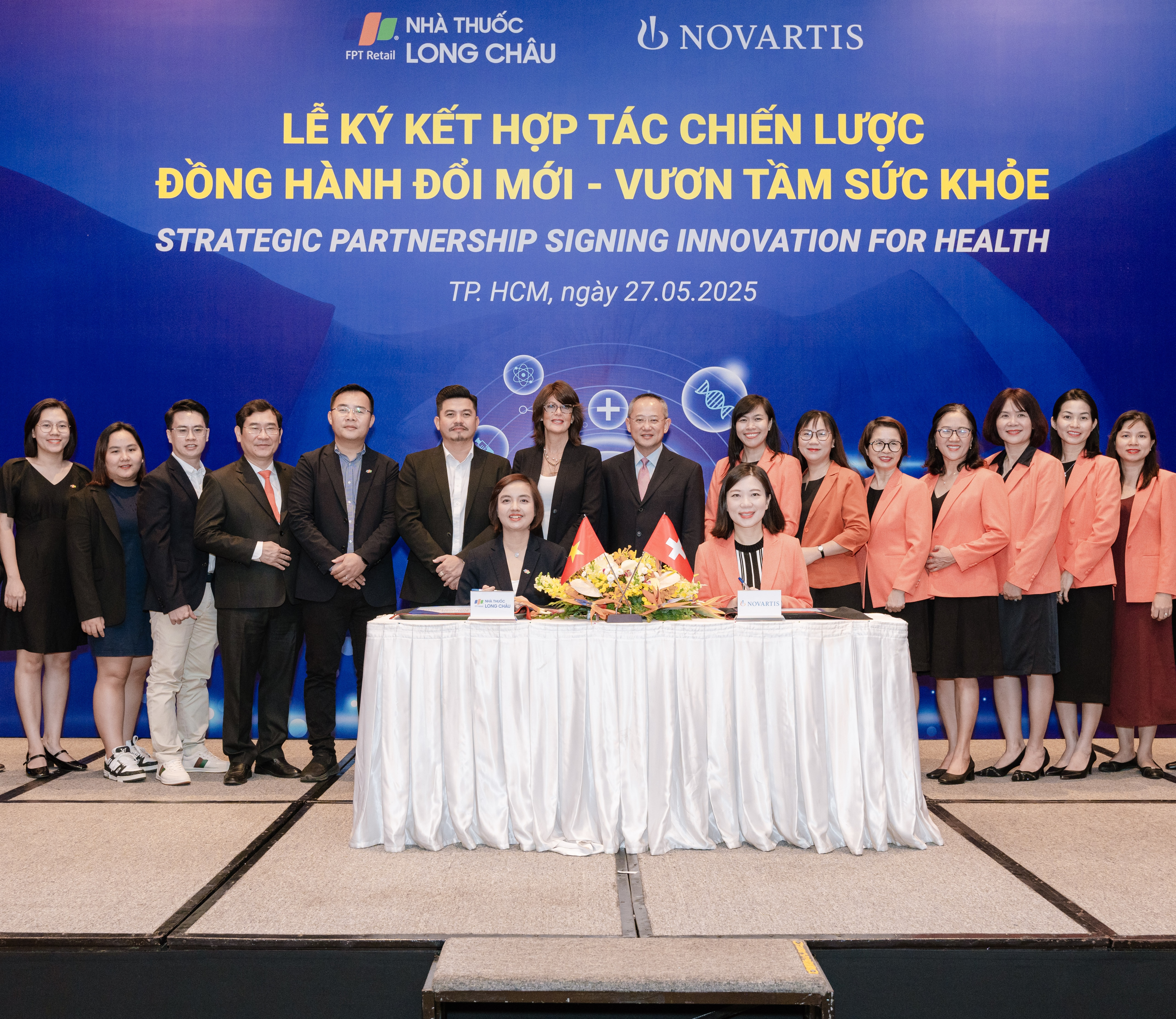 FPT Long Ch&acirc;u đồng h&agrave;nh c&ugrave;ng Novartis n&acirc;ng tầm chăm s&oacute;c sức khỏe người Việt. &nbsp;