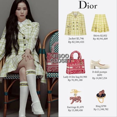 Những lần diện Dior xứng tầm đại sứ thương hiệu của Ji Soo  Phong cách sao   Việt Giải Trí