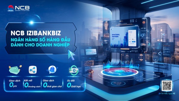 Ng&acirc;n h&agrave;ng số NCB iziBankbiz được NCB thiết kế với ti&ecirc;u ch&iacute; lấy kh&aacute;ch h&agrave;ng l&agrave;m trung t&acirc;m&nbsp;