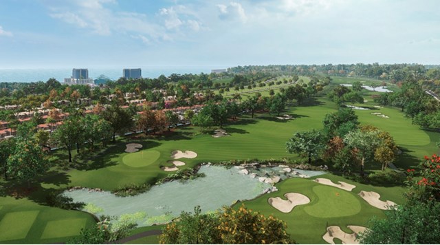 To&agrave;n cảnh s&acirc;n PGA Golf Garden tuyệt đẹp do Greg Norman thiết kế